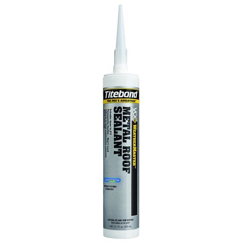 titebond metal roof sealant data sheet|titebond caulk.